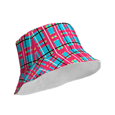 New Bute Tartan Reversible bucket hat - Free p&p Worldwide
