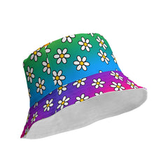 The Daisy Collection Reversible bucket hat - FREE p&p Worldwide