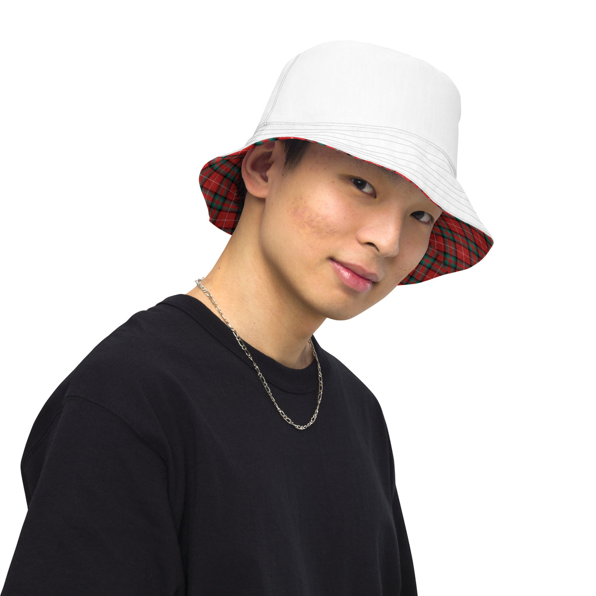 Royal Stuart Tartan Reversible bucket hat #2