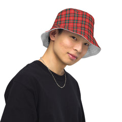 Royal Stuart Tartan Reversible bucket hat #2