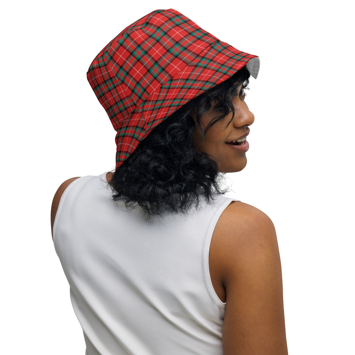Royal Stuart Tartan Reversible bucket hat #2