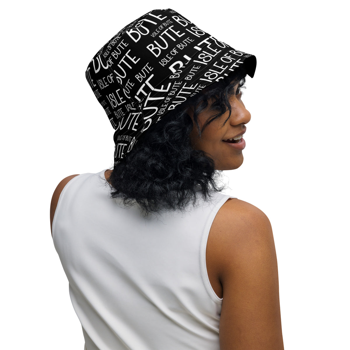 Isle of Bute Reversible bucket hat - Free p&p Worldwide