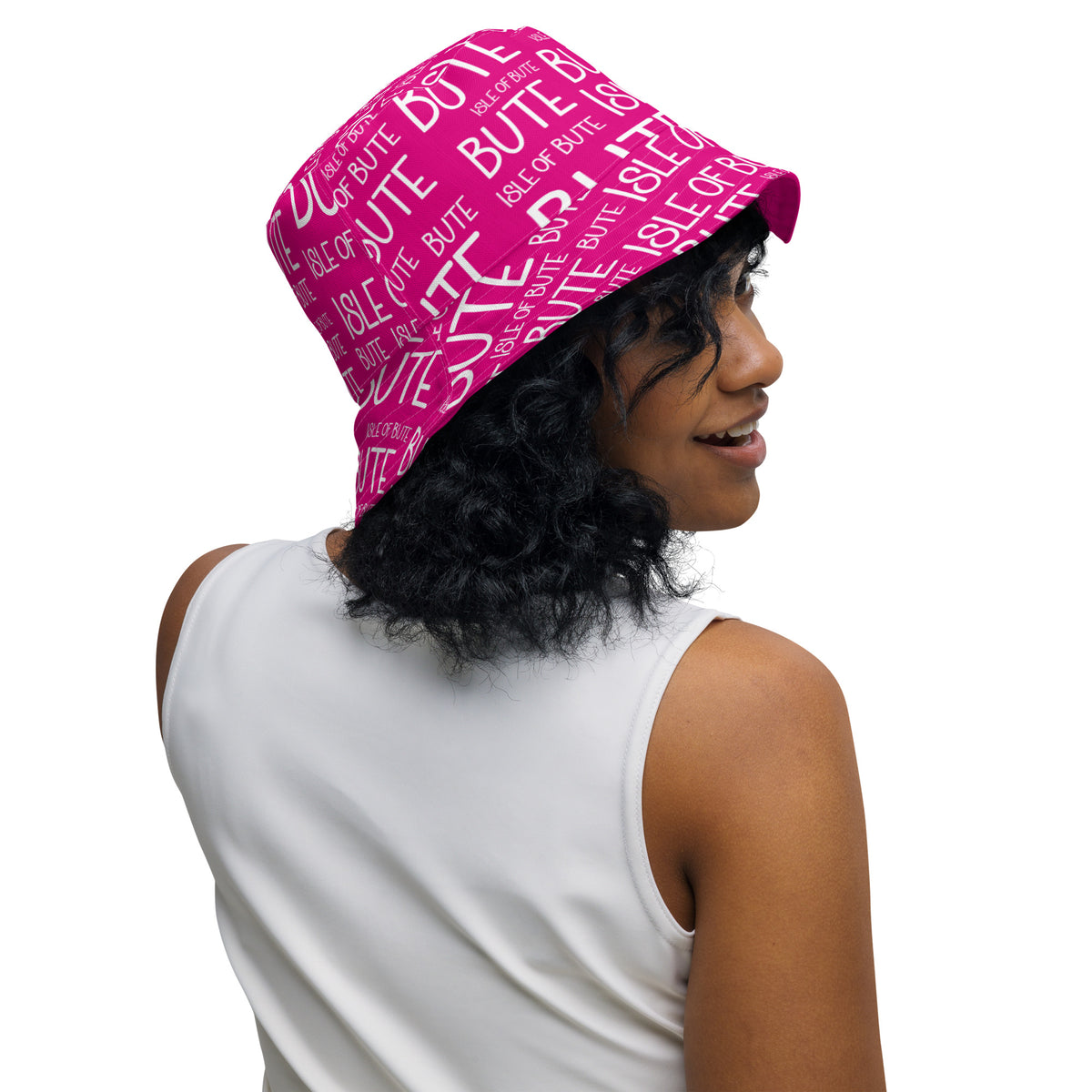 Isle of Bute Reversible bucket hat - Free p&p Worldwide