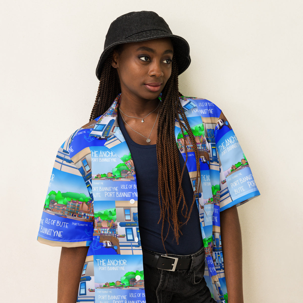 Unisex button shirt