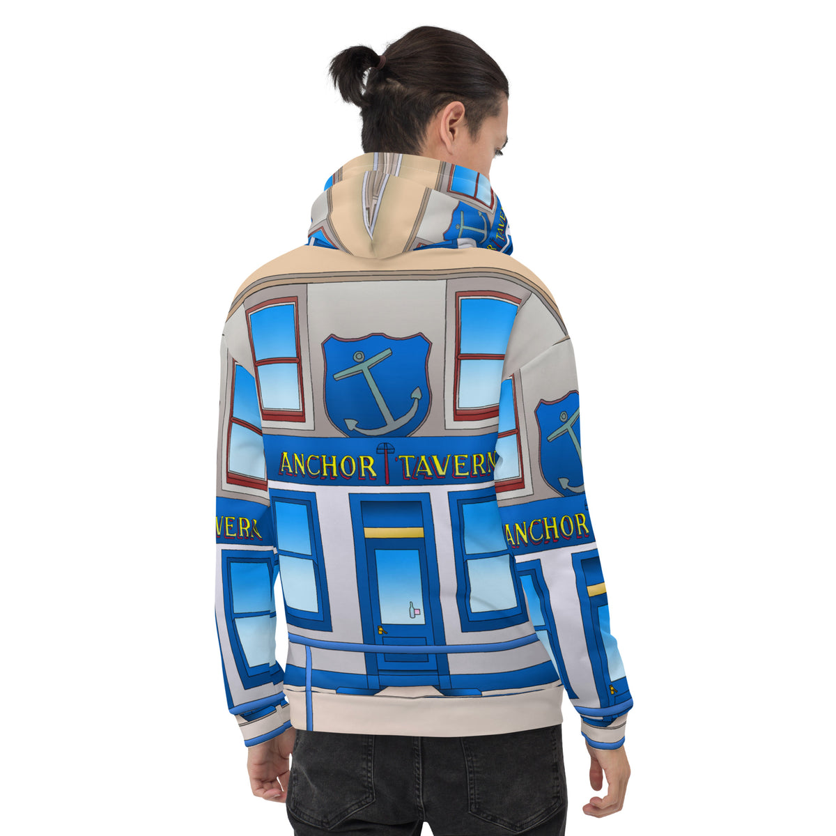 Isle of Bute Unisex Hoodie  - The Anchor Tavern, Port Bannatyne
