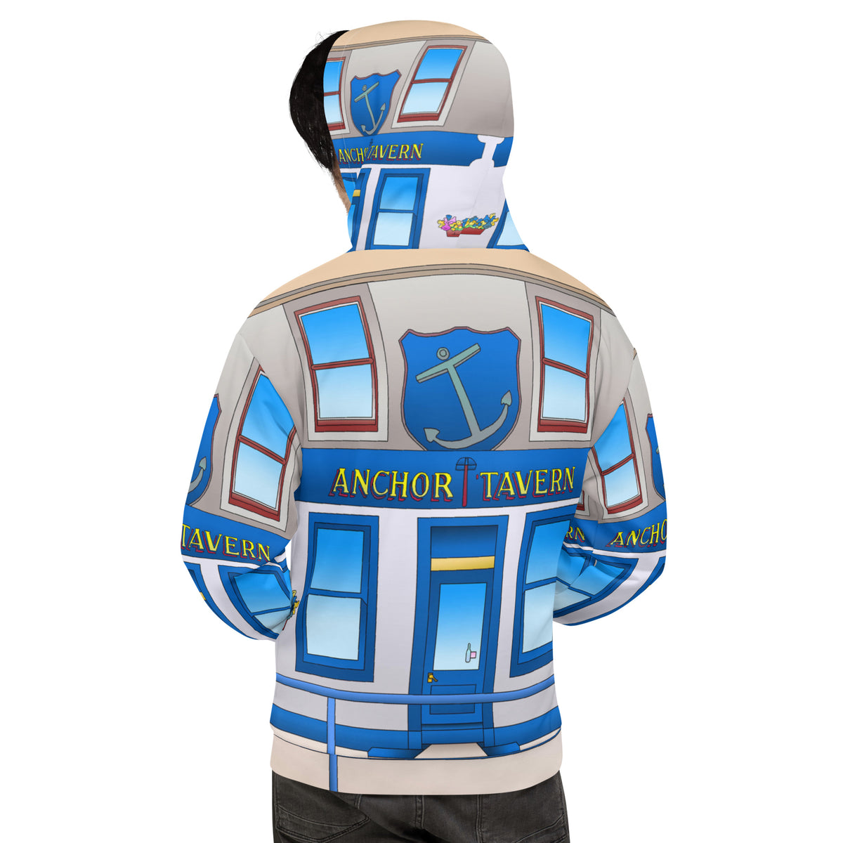 Isle of Bute Unisex Hoodie  - The Anchor Tavern, Port Bannatyne