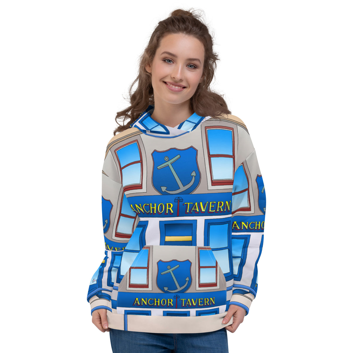 Isle of Bute Unisex Hoodie  - The Anchor Tavern, Port Bannatyne