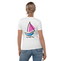 Sail with Amy - Women's T-shirt - Free p&p Worldwide