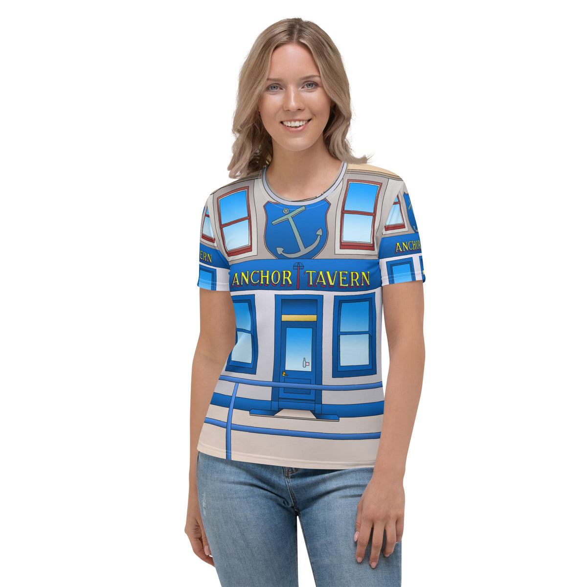 The Anchor Women's T-shirt - Free p&p Worldwide