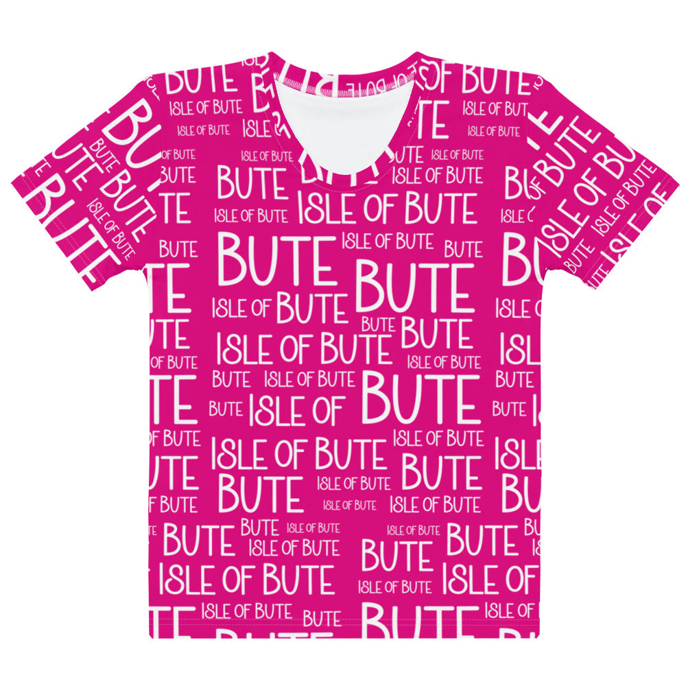 Isle of Bute Women's T-shirt - Free p&p Worldwide