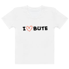 I love Bute Women's T-shirt FREE p&p Worldwide