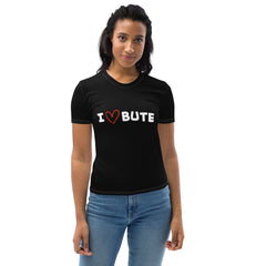 I love Bute Women's T-shirt FREE p&p Worldwide