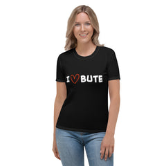 I love Bute Women's T-shirt FREE p&p Worldwide