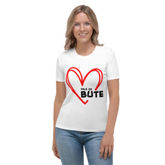 I love Bute Women's T-shirt FREE p&p Worldwide