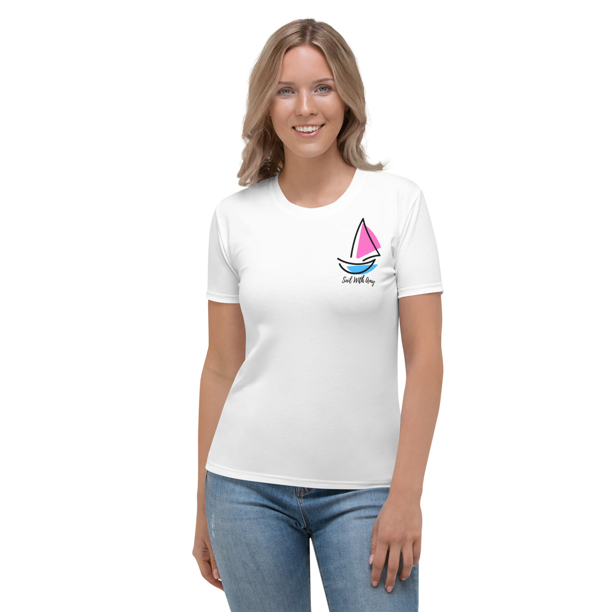 Sail with Amy - Women's T*- Free p&p Worldwide
