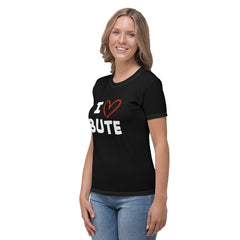 I love Bute Women's T-shirt FREE p&p Worldwide