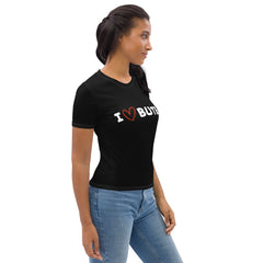 I love Bute Women's T-shirt FREE p&p Worldwide