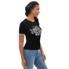 I walked the West Island Way Women's T-shirt FREE p&p Worldwide