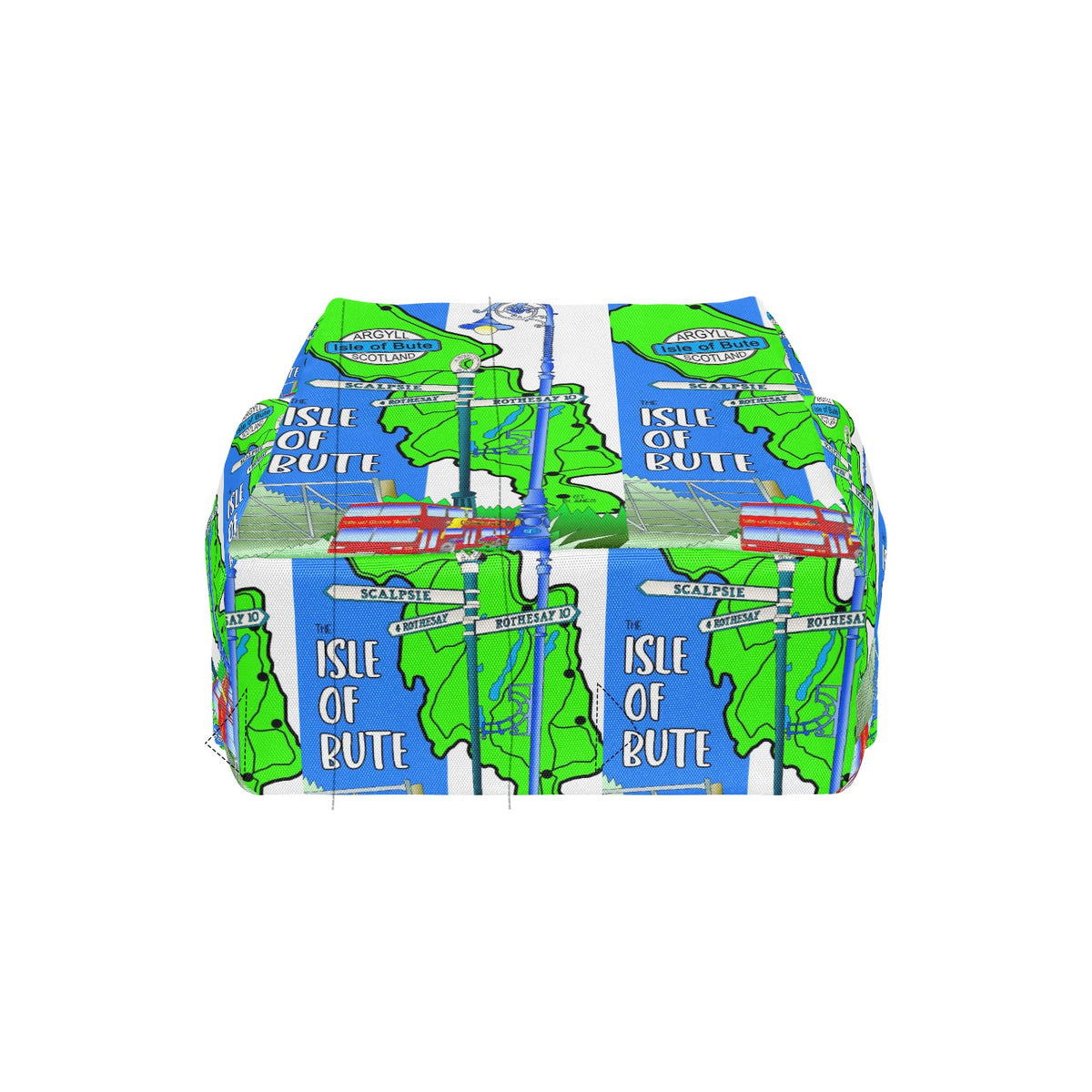 Isle of Bute Medium Backpack - Free p&p Worldwide