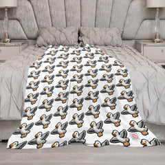 Ultra-Soft Flannel Blanket Multiple Sizes
