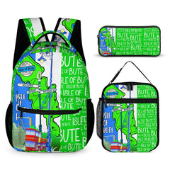 Isle of Bute Medium size Backpack/Lunch Bag/Cosmetic-Pencil Case - Free p&p Worldwide