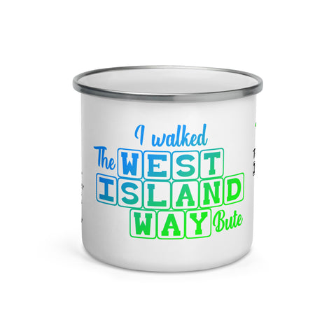 West Island Way Enamel Mug