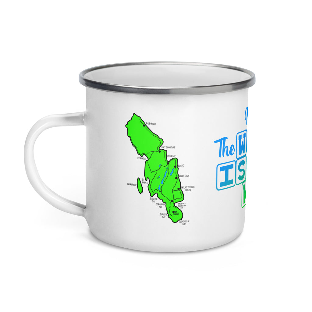West Island Way Enamel Mug