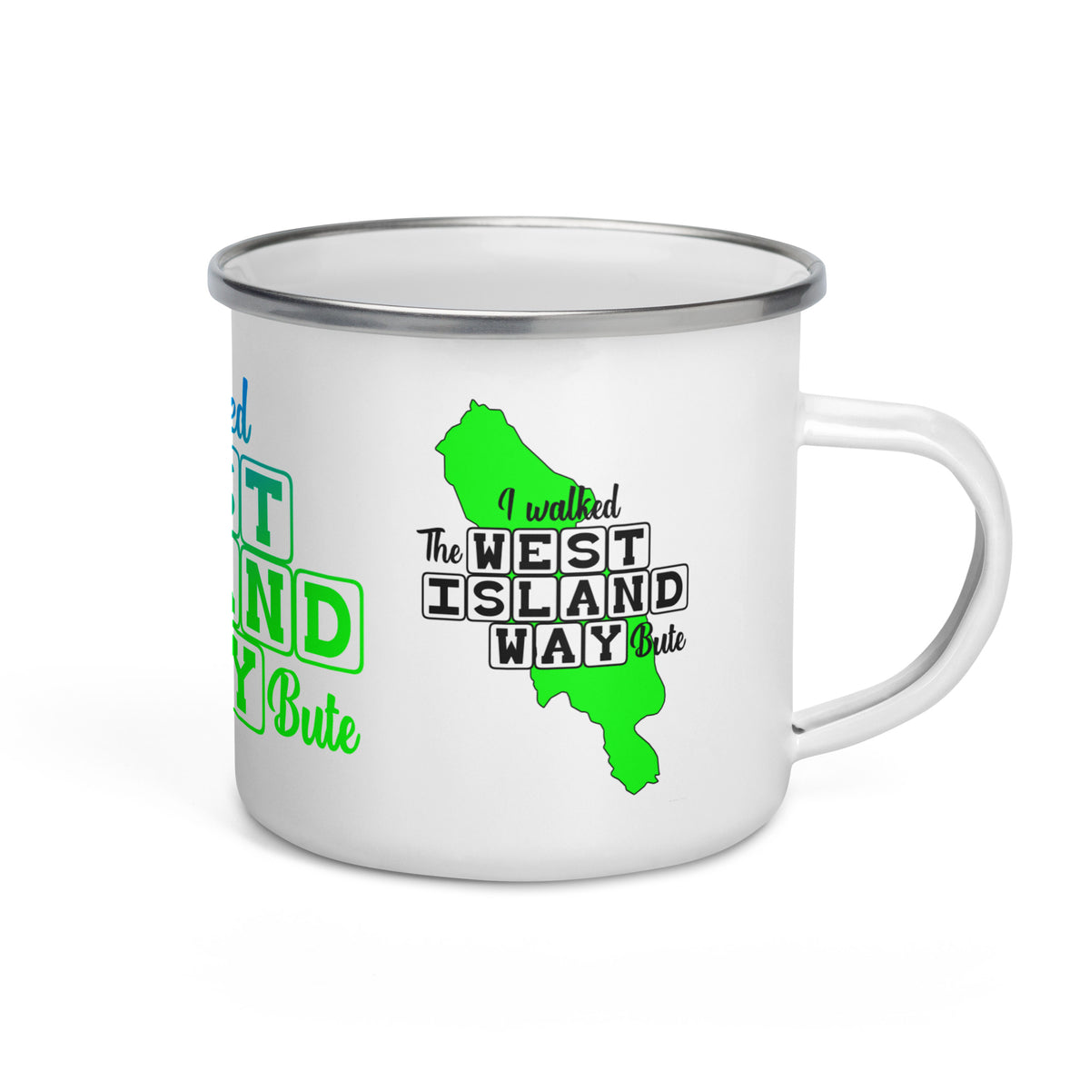 West Island Way Enamel Mug