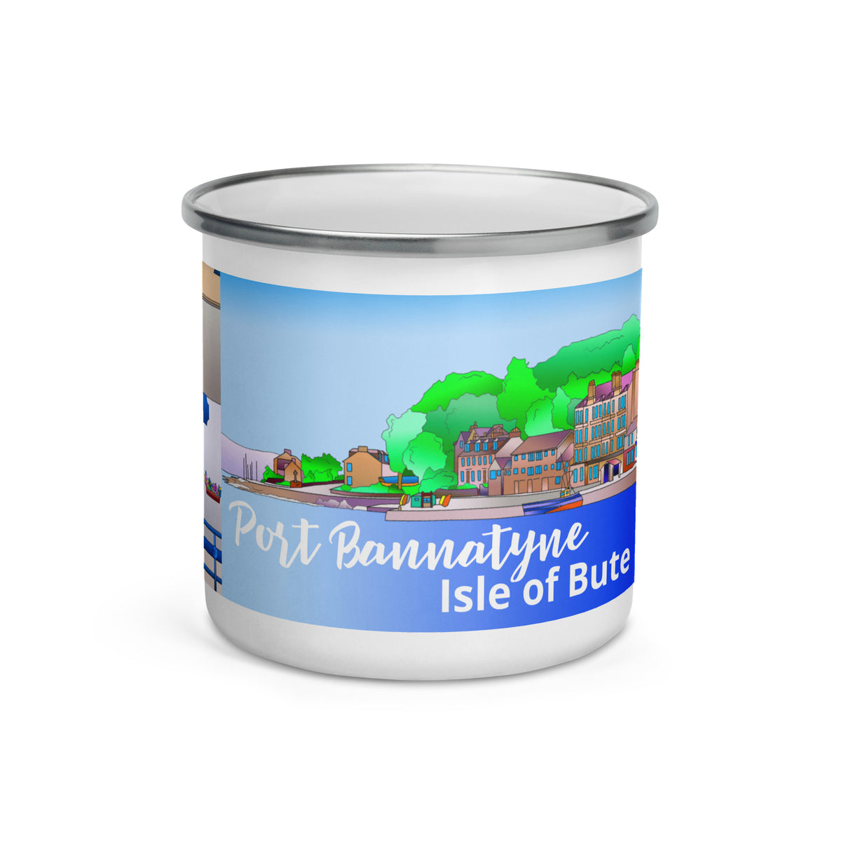 The Anchor Port Bannatyne Enamel Mug