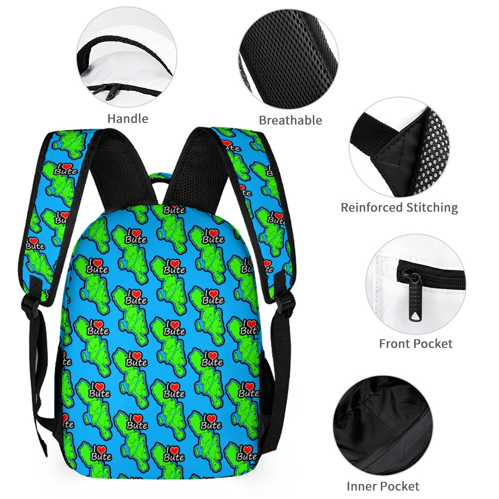 Isle of Bute Medium size Backpack/Lunch Bag/Cosmetic-Pencil Case - Free p&p Worldwide