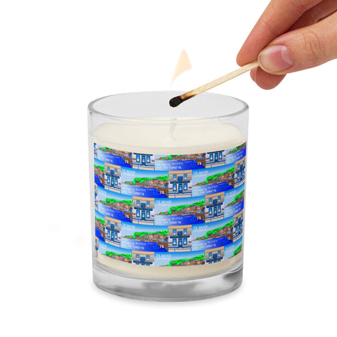 Isle of Bute Glass jar soy wax candle - The Anchor - Free p&p Worldwide