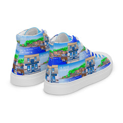 The Anchor Pub Port Bannatyne Men’s high top canvas  - Free p&p Worldwideshoes