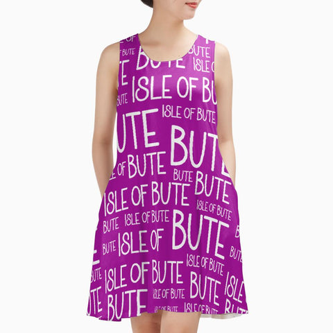 Isle of Bute Sleeveless A frame Dress - Free p&p Worldwide