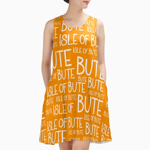 Isle of Bute Sleeveless A frame Dress - Free p&p Worldwide