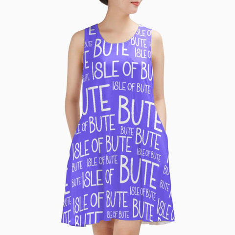Isle of Bute Sleeveless A frame Dress - Free p&p Worldwide
