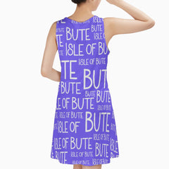 Isle of Bute Sleeveless A frame Dress - Free p&p Worldwide