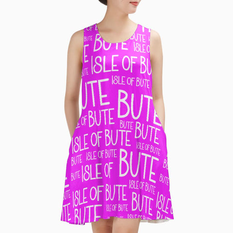 Isle of Bute Sleeveless A frame Dress - Free p&p Worldwide