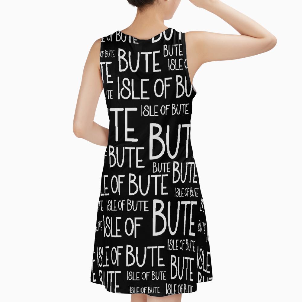 Isle of Bute Sleeveless A-Line Dress – Free P&P Worldwide