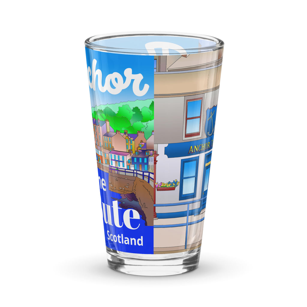 The Anchor Pint Glass