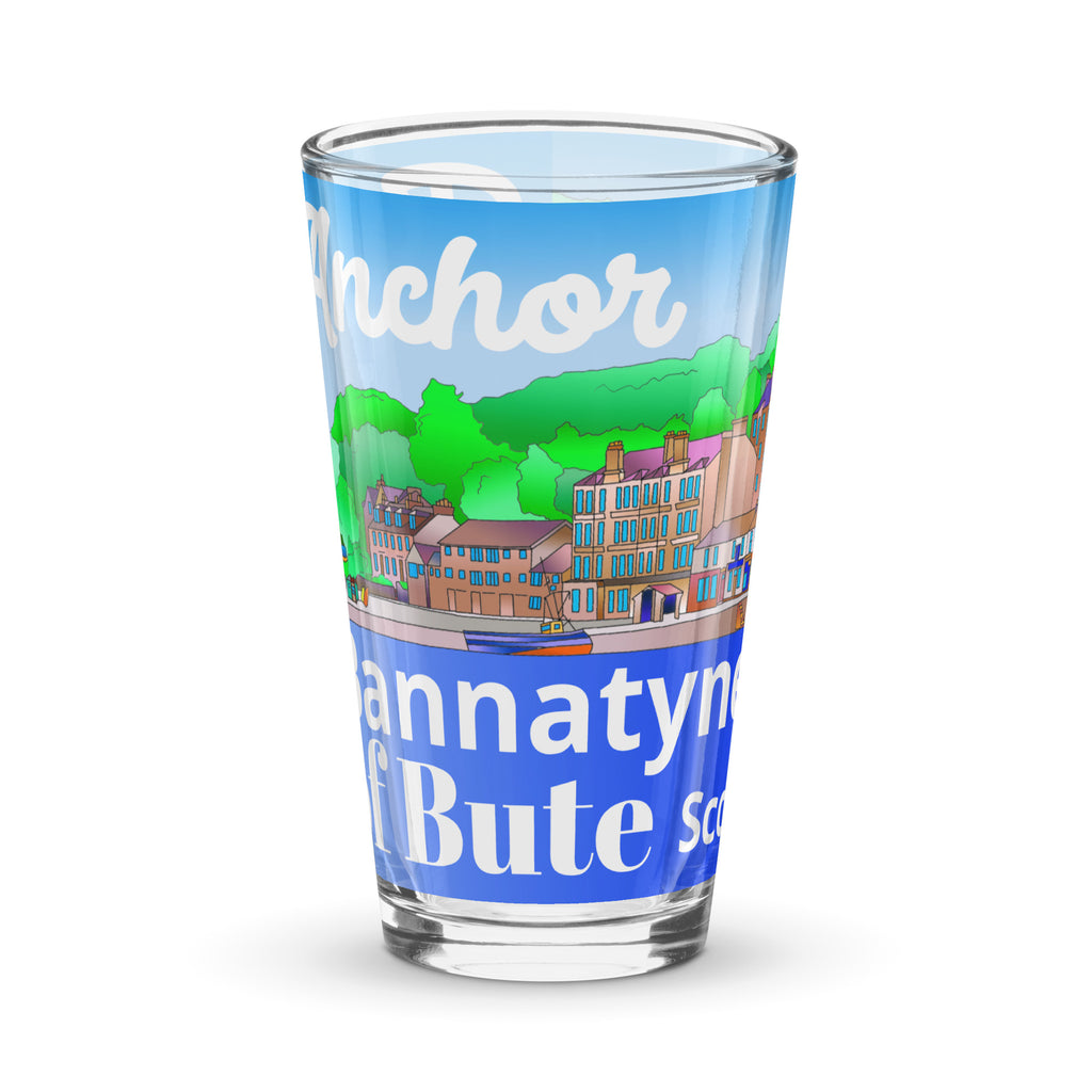 Shaker pint glass