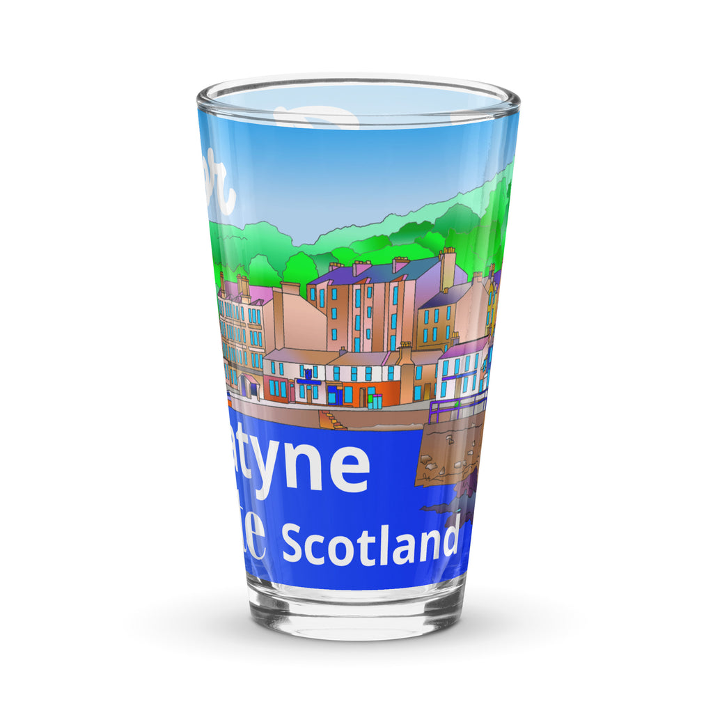 Shaker pint glass