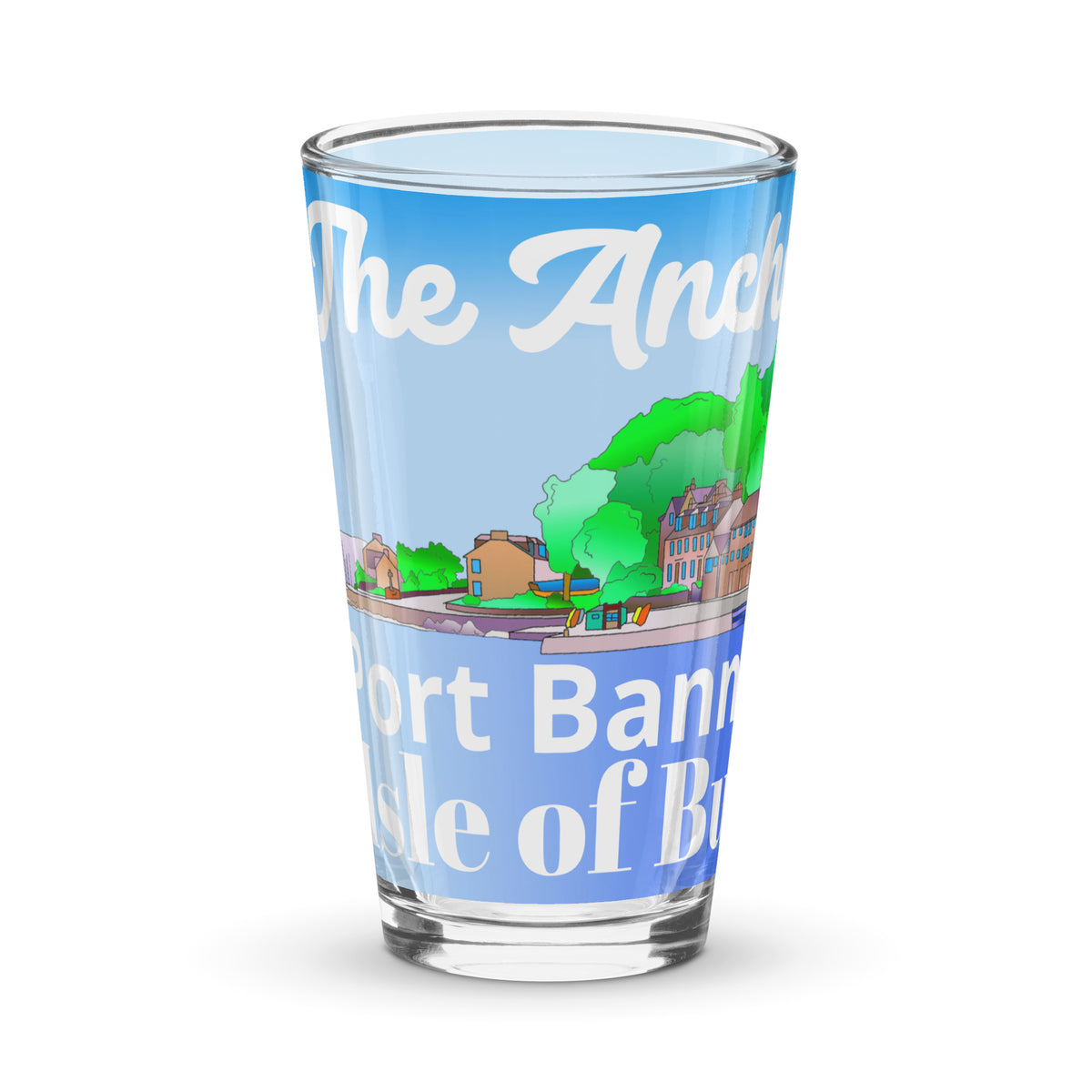 Shaker pint glass