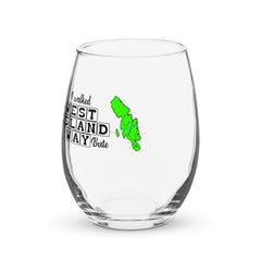 West Island Way Stemless wine glass