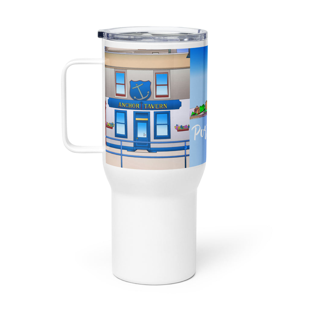 The Anchor Port Bannatyne Travel mug with a handle