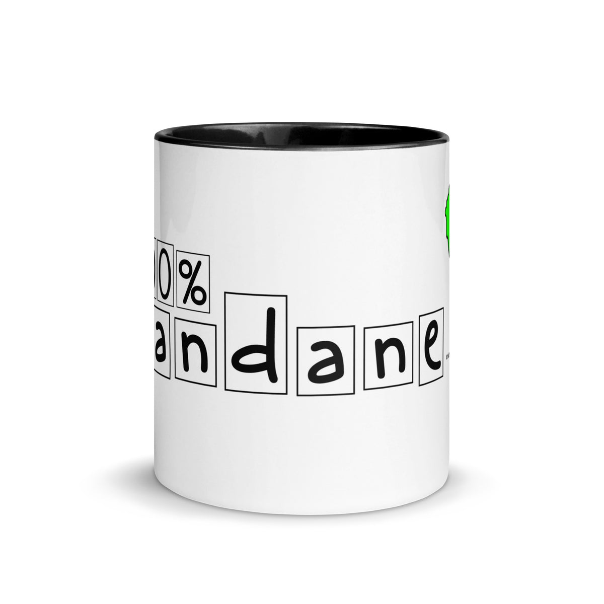 100% Brandane Mug with different colors Inside