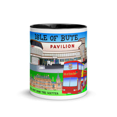 Rothesay Pavilion and Mount Stuart mug with different colors Inside