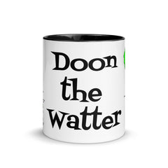 Doon the Watter, Isle of Bute Mug with different color inside