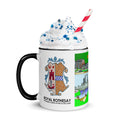 Rothesay, Isle of Bute Mug with different colors Inside