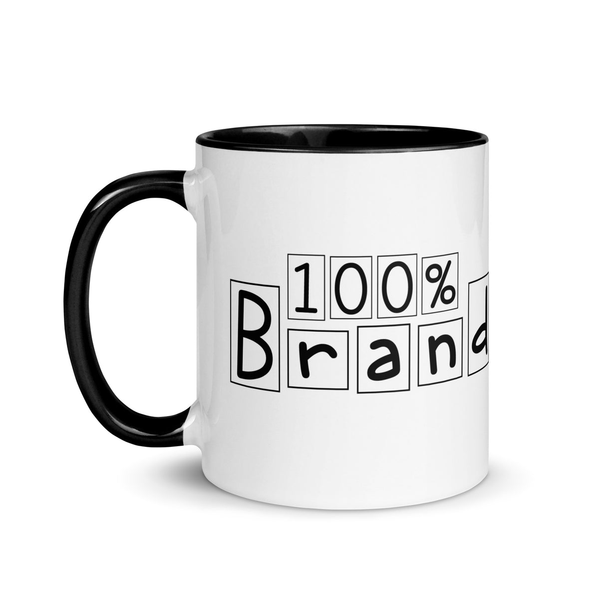 100% Brandane Mug with different colors Inside
