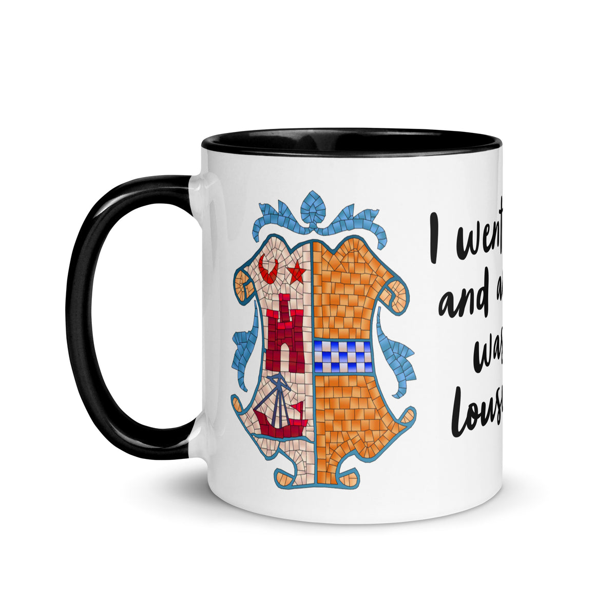 I went to Rothesay and all I got was a lousy mug with different colors Inside
